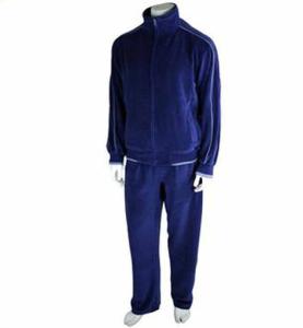 Wholesale Stylish Plain Cotton Men'S Warm Up Tracksuit / Men'S Basketball Tracksuit Zipper Front from china suppliers