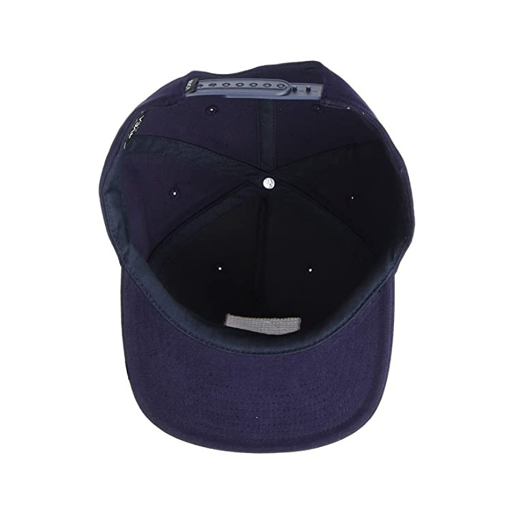 Unconstructed 6 Panel Nylon Ripstop Snapback Hat Custom Embroidered Waterproof