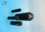 ADHESIVE LINED heat shrink cable end caps , BLACK caps for wire