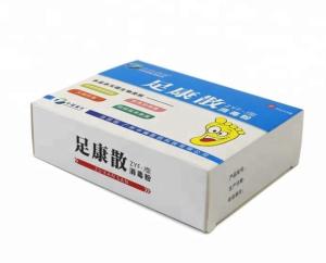 China 4C Offset Printing Medicine Packing Box , 600g Flexo Print Pharmaceutical Packaging Boxes on sale