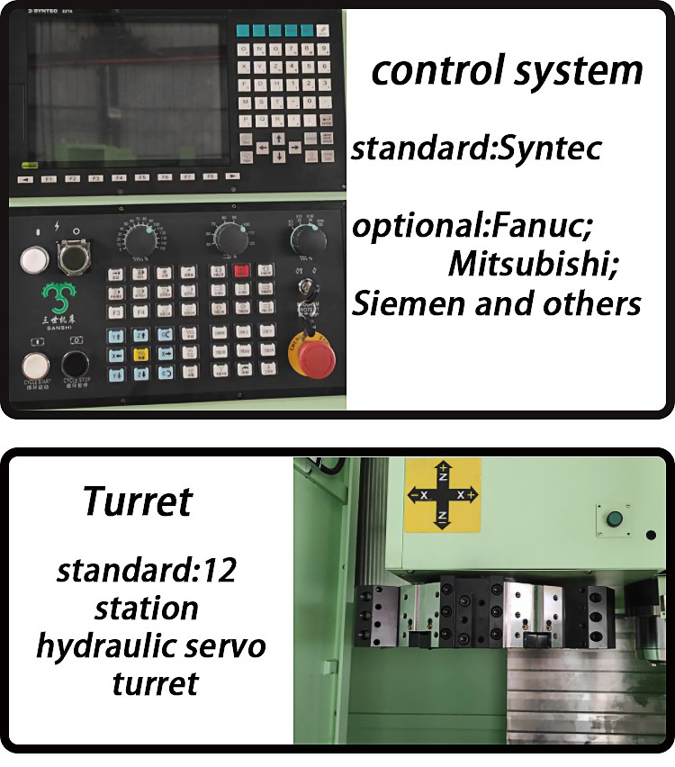 15kW Spindle Power High Precision CNC Lathe Machine 600kg Workpiece Capacity