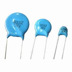 Wholesale Disc Type High Voltage Ceramic Capacitor 333Z 2KV from china suppliers