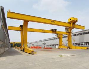 Wholesale Electric Top Running Single Girder Gantry Crane Span 18m-35m from china suppliers