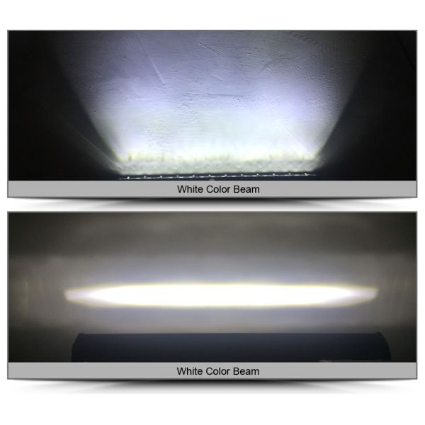26 Inch Slim 120W Single Row LED Light Bar CREE Chips for Offroad Jeep Trucks 4X4 4WD 6D Optical Lens Spot Flood LED