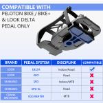 Spin Bike Pedal Spinning Bike Accessories Pedal LOOK DELTA System