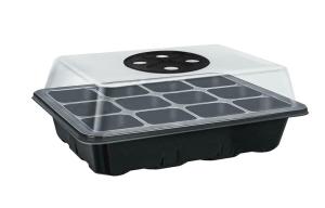 Wholesale Plug Seed Grow Plastic Germination Trays Garden Vegetable Hydroponic Round Holes from china suppliers