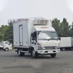 160HP JAC Used Light Duty Refrigerator Truck 5-10T GVW 5995x2235x3390mm
