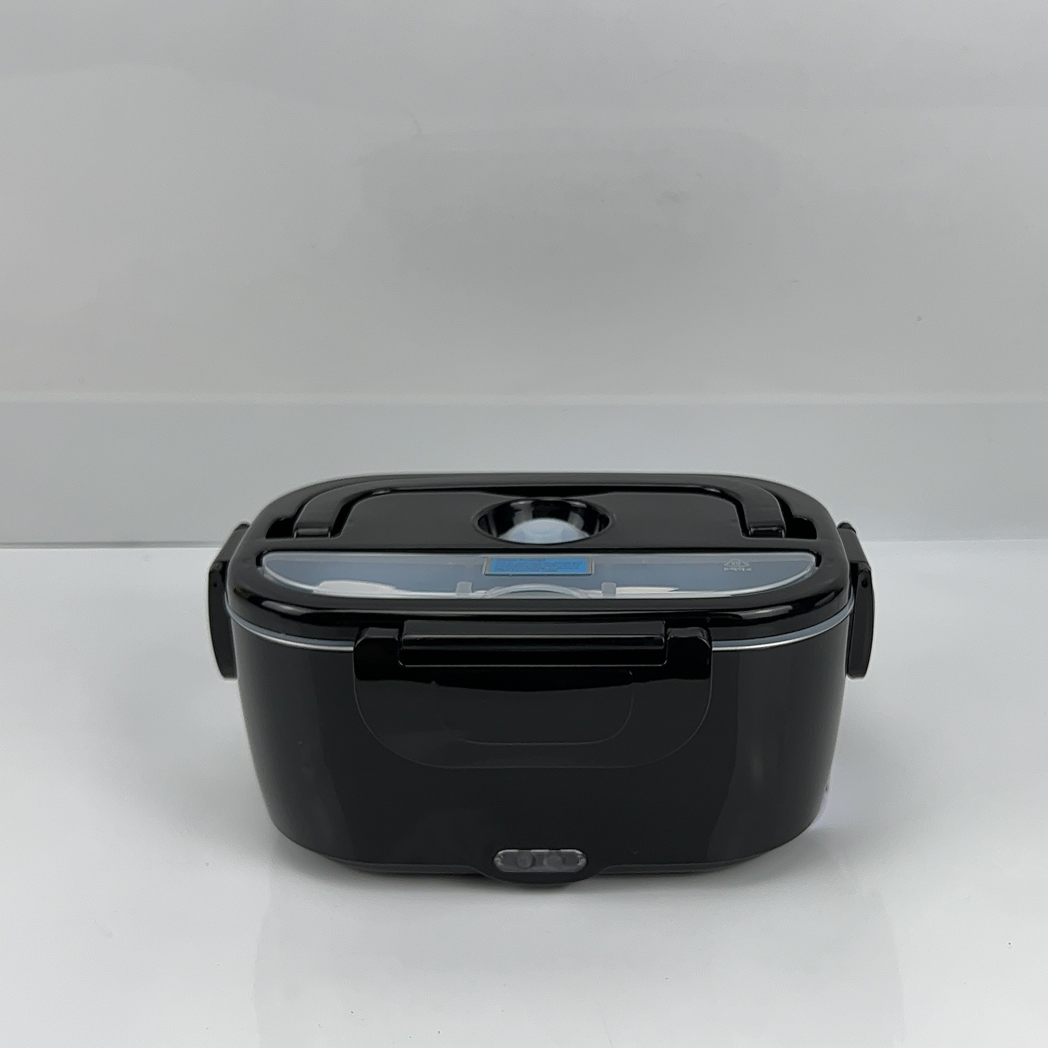 Portable Food Warmer Container Home Electric Lunch Box 1.5L Black 12V 24V