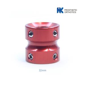 Wholesale CE Certified Aluminum Pediatric Prosthetic Double Head Adapter Length 32mm from china suppliers