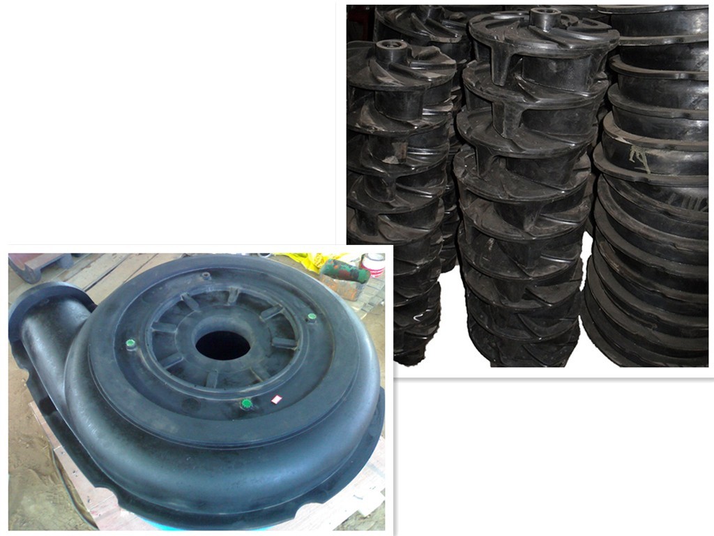 Stainless Steel Small Rubber Slurry Pump , Heavy Duty Slurry Pump Horizontal