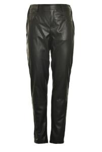 Wholesale Young Ladies Skinny Leather Trousers With Two Pocket Bags Anti Wrinkle from china suppliers