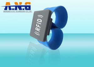 Wholesale Contactless Rfid Silicone Slap Bracelet / Waterproof Custom Slap Wristbands from china suppliers