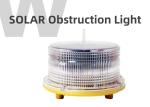 Solar LED Crane Aviation Light IP68 Waterproof FAA Shock Resistant