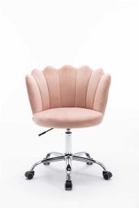 Wholesale Pink Swivel Shell Chair D17.72inch from china suppliers