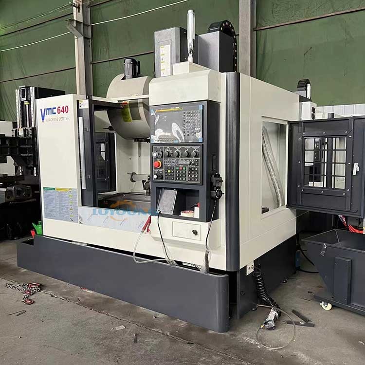 VMC640 4th 4 Axis Cnc Vertical Milling Machine High Accuracy CE Certification