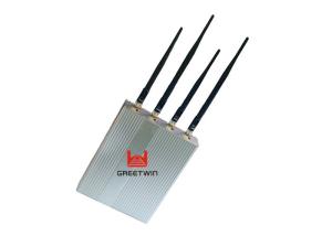 Wholesale GSM Cell Phone Disruptor Jammer , Mobile Cell Phone Jammer Device 4G from china suppliers