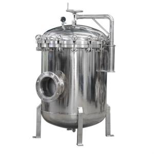 Wholesale Food Beverage Stainless Steel 304/316L Cartridge Bag Filter Housing For Liquid/Water/Oil/Dust Weight KG 25 from china suppliers