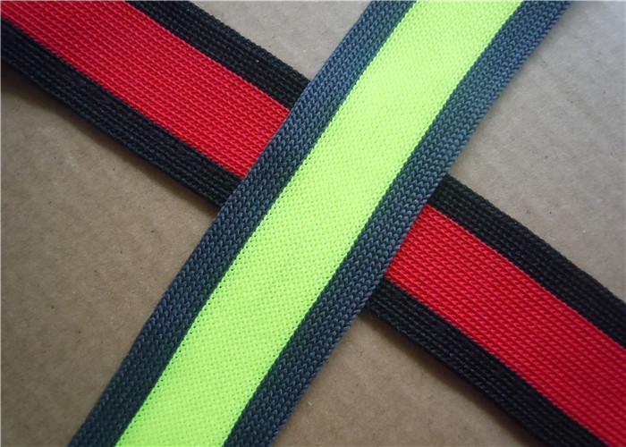 4 Cm Wide Woven Jacquard Ribbon Trim / Personalised Woven Ribbon