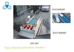 Wholesale Commercial SS304 Boot Cleaning Machine and Shoe sole cleaning machine Brush Tool For Pharmacy from china suppliers