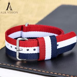 Wholesale Canvas Navy nylon band for watch sports watchband strap belt women men watches accessory bracelet wristband DIY parts 2 from china suppliers