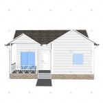 Heya-B01-B China 1 room sandwich panel house best selling prefab hotel