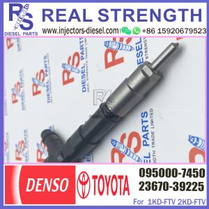 Wholesale diesel fuel injector Common Rail Fuel Injector 095000-7450 23670-39225 For DEN-SO for TOY-OTA 095000-7450 23670-39225 from china suppliers