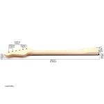 professional 22 Fret Guitar Neck six string bass neck Rosewood Fingerboard