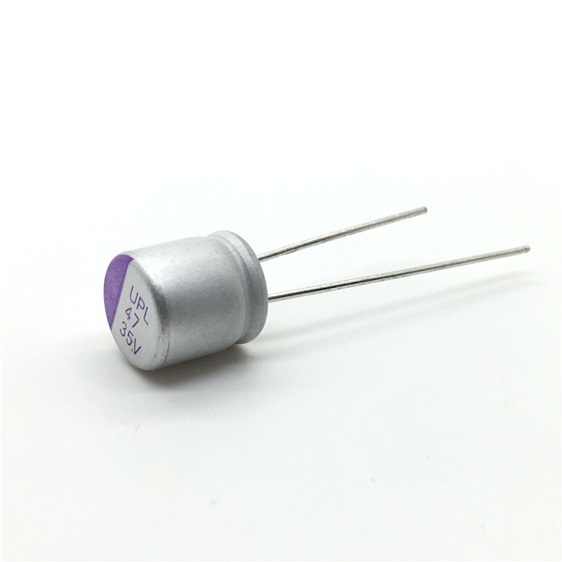 100uf35v General Purpose Capacitor UPL1V101M0808 125℃ For Oximeter