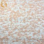 Pink Decorative Mesh Lace Fabric Sequins Embroidered Sustainable