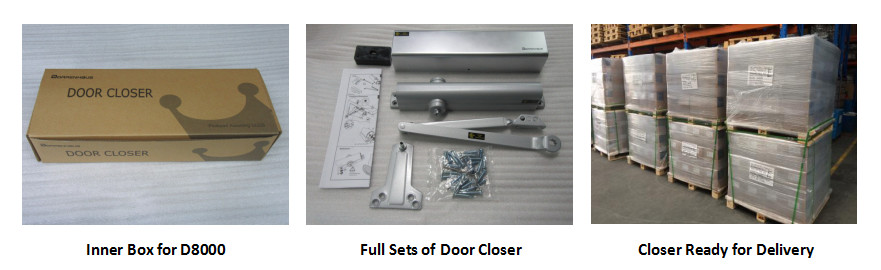 ANSI Grade 1 Back Check Size Adjustable Door Closer Fire Rating for Commercial Doors