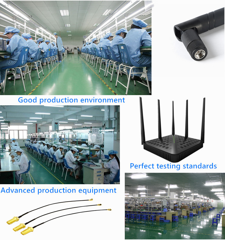 Wireless Long Range Omnidirectional Wifi Antenna 5dbi RP-SMA Dual Band 2.4GHz