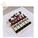 Temperature Humidity Control Tempered Glass Wine Cooler And Cigar Humidor