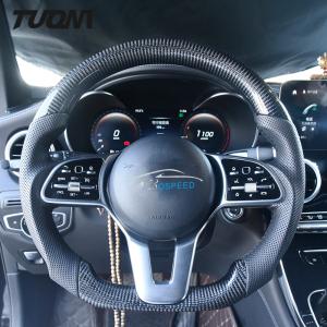 Wholesale Carbon Fiber Flat Bottom Steering Wheel Mercedes Benz GLC from china suppliers