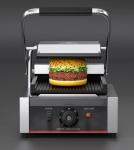 22x22 Electric Panini Grill Stainless Steel Single Contact Sandwich Press