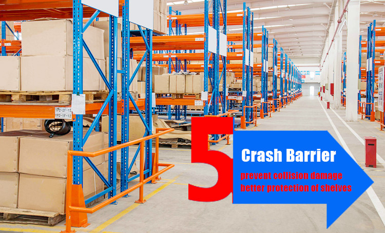 3000KG Per Level 700mm Depth Heavy Duty Pallet Racking Powder Coated