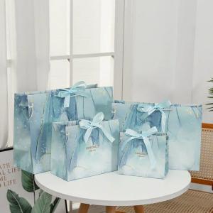 Wholesale Personalized Courier Fashionable Paper Shopping Bags Euro Shopper Paper Bag from china suppliers