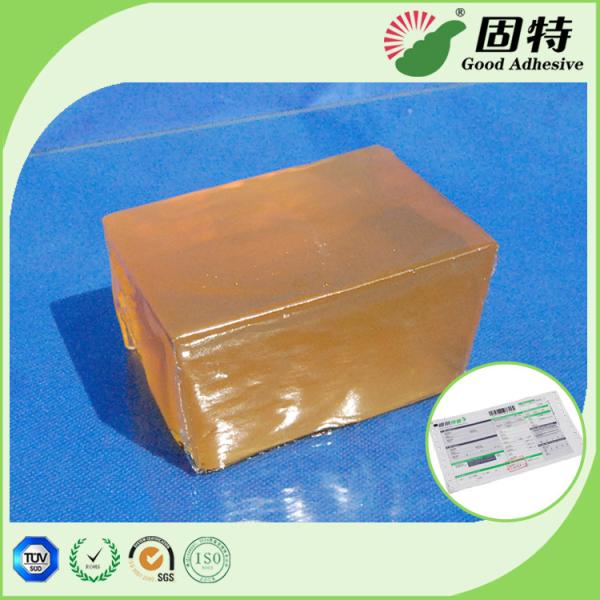 Express Bill Sealing Hot Melt Glue Adhesive Packaging Yellow color and semi