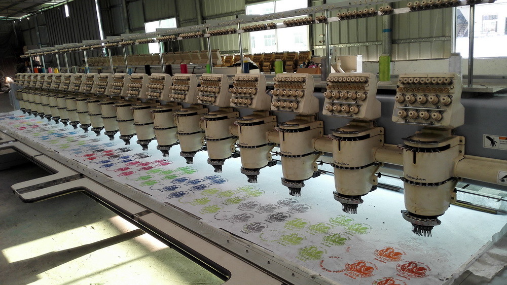 High Performance Barudan Embroidery Machine Used Embroidery Equipment