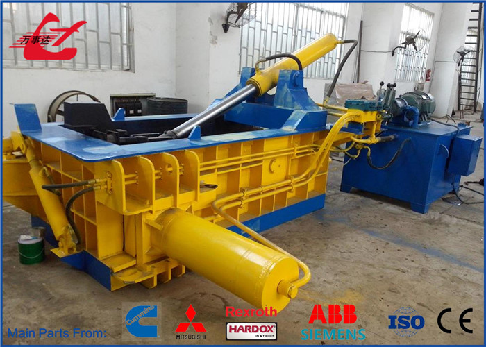 100 Ton Aluminum Hydraulic Scrap Baling Press Machine For Metal Smelting Factory
