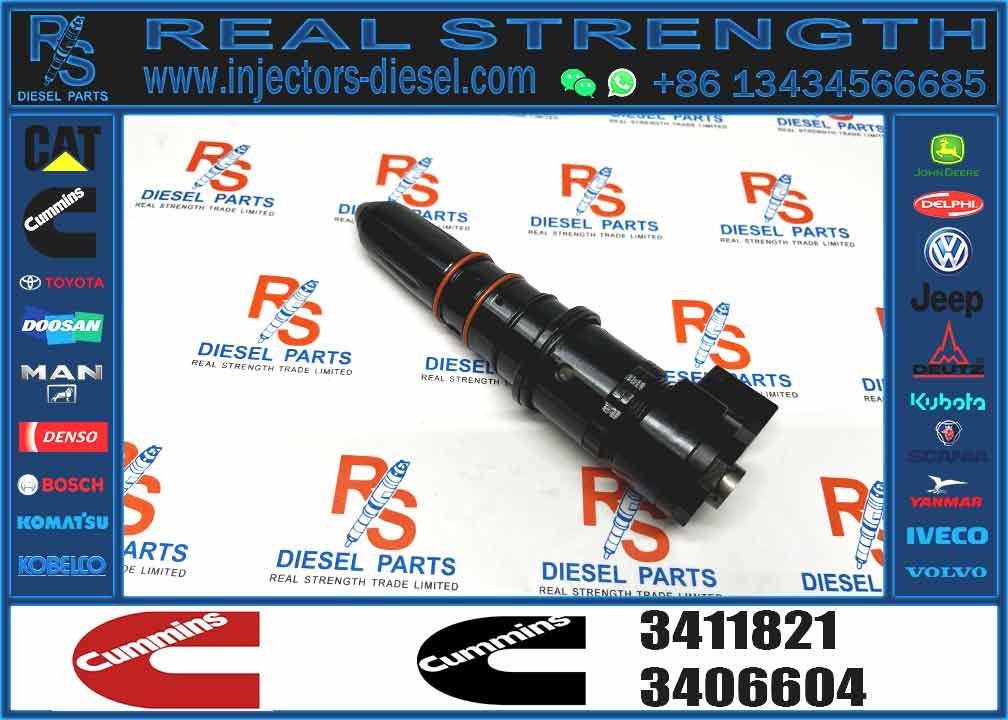 Diesel Common Rail Injector 3406604 3411821 3071497 3087648 4914328 3018835 3079946 For C-ummins M11 Engine