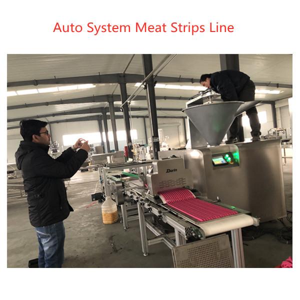 Duck fresh Mest Sticks Pet Food Extruder Machine 200-500kg/hr Stainless Steel