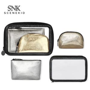 Wholesale Women Zipper PU Leather Travel Cosmetic Bag Set from china suppliers