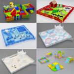 White Pink Soft Play Equipment Factory Price High Quality Kids Indoor Mall