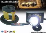 25000 Lux Waterproof LED Mining Light With Warning Red Light on Cable