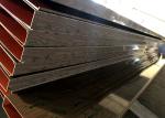 Roller Coated Wood Color Aluminum Baffle Ceiling For Shopping Mall 12 Years