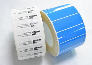 Wholesale Total Transfer Void Seal Stickers , Durable Glassine Paper Security Asset Labels from china suppliers