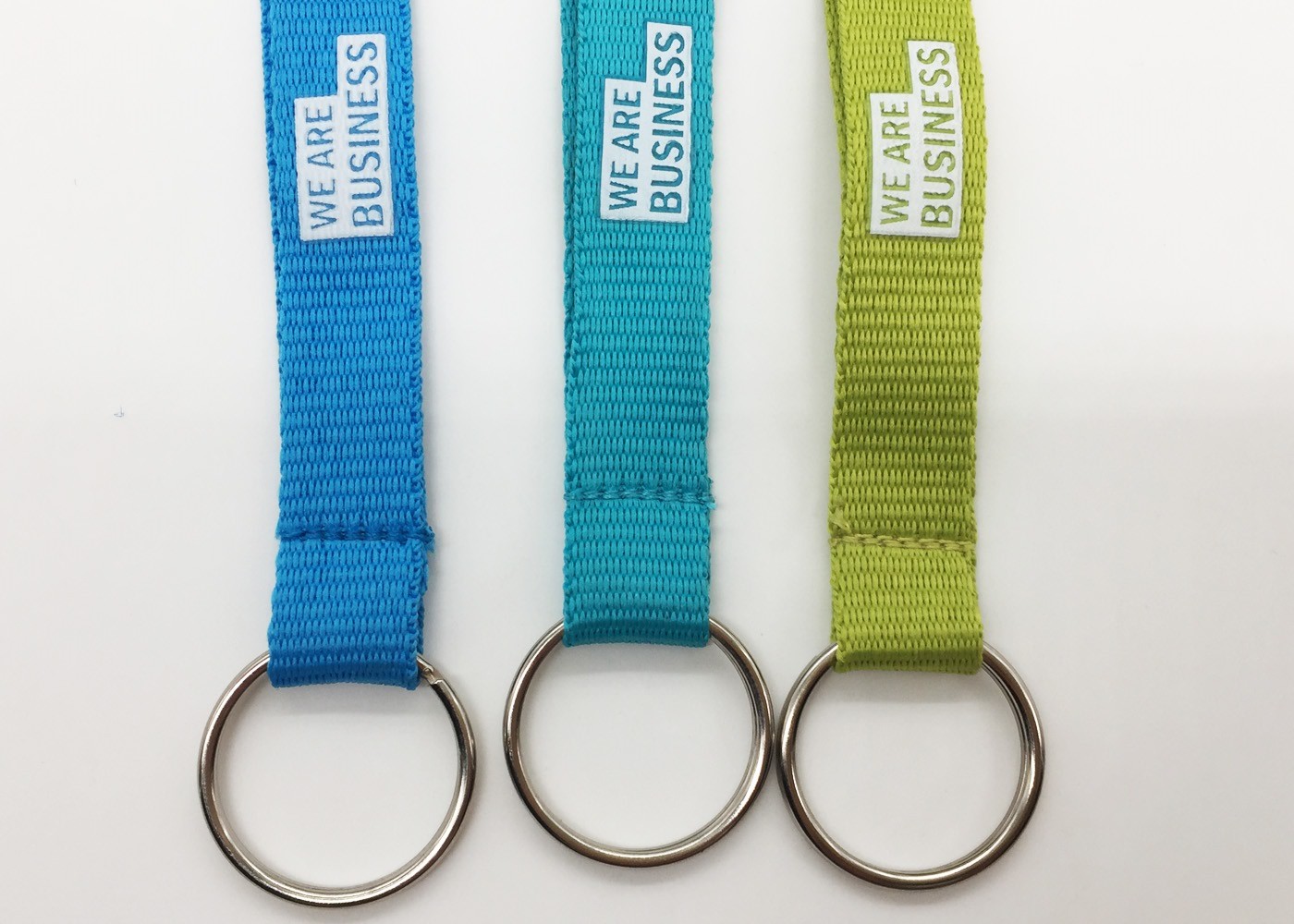 2.0 CM Silk-screen printed Polyester lanyards with any color and any Custom Logo printing