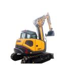 8 Ton Mini Hydraulic Digger XCMG XE80E Farm Excavators