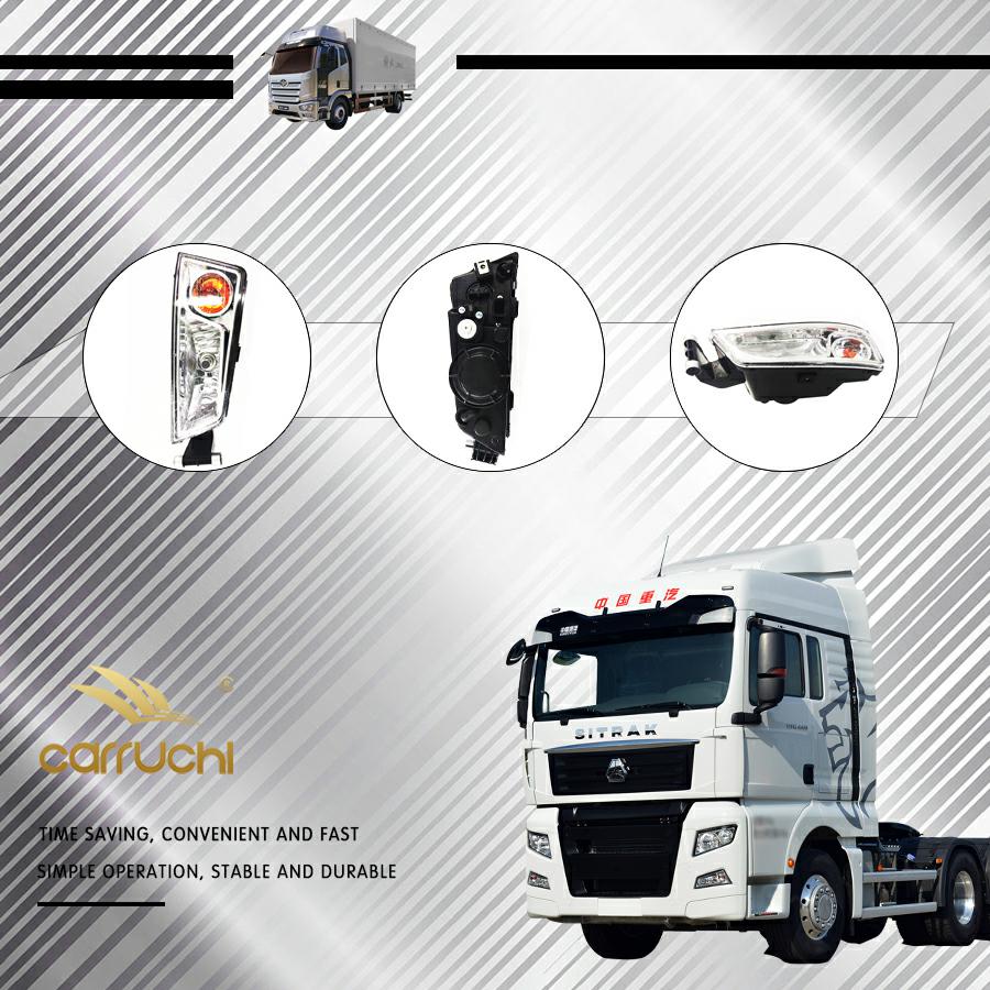 2005- Sinotruk howo SITRAK C7H T7H T5G TX cab parts combination Front combined lamp assembly 812W25320-6001 812W25320-6002