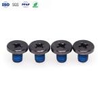 M0.8 M1.0 Micro Screws Carbon Steel Black Nickel Cross Micro Fasteners Circuit
